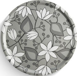 Born in Sweden Tavă de servire Helleborus 38 cm, gri (7340457-3) Tava
