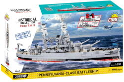 COBI Jucarie creativa Cobi Klocki Set de Construit Cobi Pennsylvania Class Battleship, 2088 piese (COBI-4842)