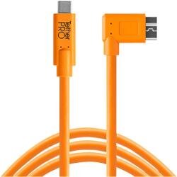 Tether Tools CUC33R15-ORG USB kábel USB 3.2 Gen 1 (3.1 Gen 1) 4, 6 M USB C Micro-USB B Narancssárga (CUC33R15-ORG)