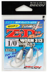 Decoy Worm 313 Zero-Dan Rock #1/0 14gr Súlyozott Offset Horog 2db (823149)