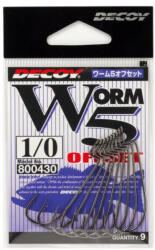 Decoy Worm 5 4/0 Offset Horog 6db (800461)