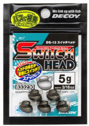 Decoy DS-13 Switch Head 5gr Jig Fej Ólom 5db (833230)