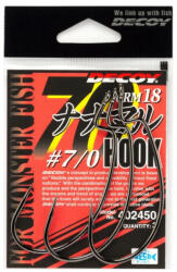 Decoy Worm 18 Nana-Maru 7/0 Offset Horog 3db (402450)