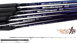 YAMAGA Blanks Blue Sniper 76/4 RGD Mode 2, 31m 40-90gr Nyéltoldós Pergető Bot (YB02603)
