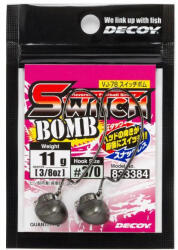 Decoy VJ-78 Switch Bomb #1/0 5gr Súlyozott Offset Horog 2db (833353)