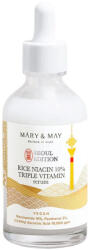 Mary & May Rice Niacin 10% Triple Vitamin Serum folthalványító és bőrtónus kiegyenlítő 80 ml