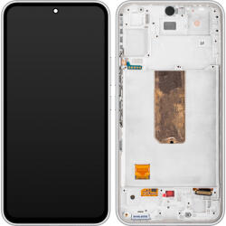 Samsung Display cu Touchscreen Samsung Galaxy A54 A546, cu Rama, Alb, Service Pack GH82-31231B