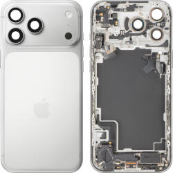 Apple Capac Baterie Apple iPhone 17 Pro Max, Cu Carcasa Mijloc, Full Parts, Argintiu, Swap Premium