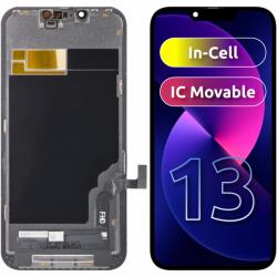 ZY Display cu Touchscreen ZY pentru Apple iPhone 13, cu Rama, Versiune LCD In-Cell IC Movable, Negru - koubsolutions