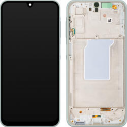 Samsung Display cu Touchscreen Samsung Galaxy A26 A266, cu Rama, Verde, Service Pack GH82-37049C