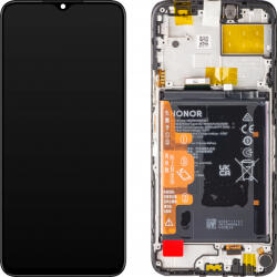Honor Display cu Touchscreen Honor X8 5G, cu Rama si Acumulator, Negru (Midnight Black), Service Pack 0235ADAK