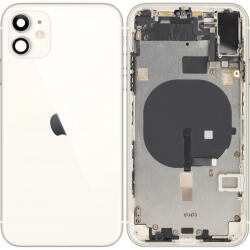 Apple Capac Baterie Apple iPhone 11, Cu Carcasa Mijloc, Alb, Swap