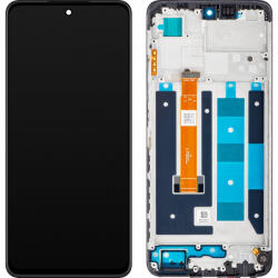 Realme Display cu Touchscreen Realme C55, cu Rama, Negru, Service Pack 4130438