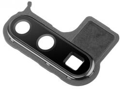 Aftermarket Geam Camera Spate Huawei P30 Pro, cu Rama, Negru