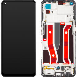 Oppo Display cu Touchscreen Oppo F19 Pro+ 5G / A95 5G / Reno5 Z / A94 5G, cu Rama, Negru, Service Pack 4908719