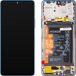 Honor Display cu Touchscreen Honor X9 5G / Magic4 Lite, cu Rama si Acumulator, Albastru (Ocean Blue), Service Pack 0235ABST