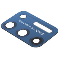 Aftermarket Geam Camera Spate Motorola Moto G9 Plus, Albastru - koubsolutions