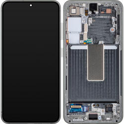 Samsung Display cu Touchscreen Samsung Galaxy S23 S911, cu Rama, Verde, Service Pack GH82-30480C