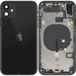 Apple Capac Baterie Apple iPhone 11, Cu Carcasa Mijloc, Negru, Swap Premium