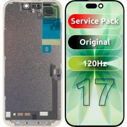 Apple Display cu Touchscreen Apple iPhone 17, cu Rama, Negru, Service Pack 661-56065