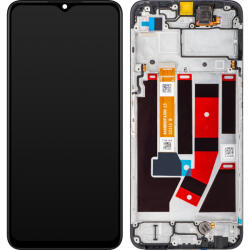 Oppo Display cu Touchscreen Oppo A77 4G / A57s / Oneplus Nord N20 SE, cu Rama, Negru (Black), Service Pack 4130254