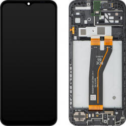 Samsung Display cu Touchscreen Samsung Galaxy A14 5G A146, cu Rama, Versiune Non-Europa, Negru, Service Pack GH82-30658A