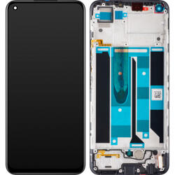 Realme Display cu Touchscreen Realme 8, cu Rama, Negru, Service Pack 4906919