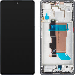 Xiaomi Display cu Touchscreen Xiaomi Poco F5, cu Rama, Negru, Service Pack 560001M16T00