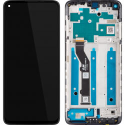 Motorola Display cu Touchscreen Motorola Moto G9 Plus, cu Rama, Negru, Service Pack 5D68C17281