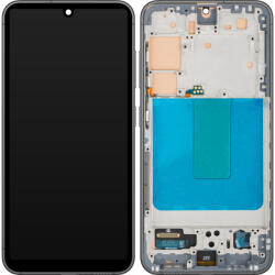 MP Display cu Touchscreen MP compatibil cu Samsung Galaxy S23 S911, cu Rama, Negru - koubsolutions