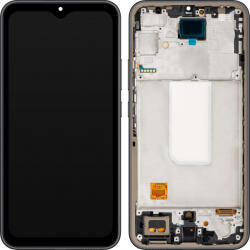 MP Display cu Touchscreen MP compatibil cu Samsung Galaxy A34 A346, cu Rama, Versiune OLED, Negru
