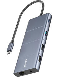 Anker Hub USB-C Anker PowerExpand, 11in1, Gri
