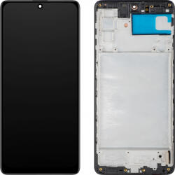 MP Display cu Touchscreen MP compatibil cu Samsung Galaxy M51 M515, cu Rama, Versiune OLED, Negru - koubsolutions
