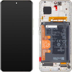Honor Display cu Touchscreen Honor 90, cu Rama si Acumulator, Argintiu (Diamond Silver), Service Pack 0235AGDR