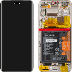 Honor Display cu Touchscreen Honor Magic6 Pro, cu Rama si Acumulator, Auriu, Service Pack 0235ALRA