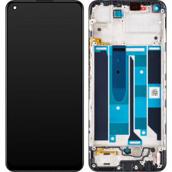 Realme Display cu Touchscreen Realme 8 Pro, cu Rama, Negru, Service Pack 4130052