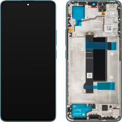 Xiaomi Display cu Touchscreen Xiaomi Redmi Note 13 Pro 5G, cu Rama, Albastru (Ocean Teal), Service Pack 5600010N1600
