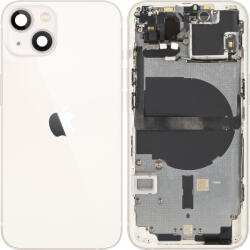 Apple Capac Baterie Apple iPhone 13 mini, Cu Carcasa Mijloc, Alb (Starlight), Swap Premium