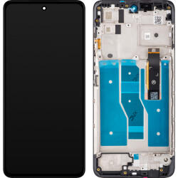 Motorola Display cu Touchscreen Motorola Moto G52, cu Rama, Negru, Service Pack 5D68C20495