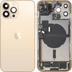 Apple Capac Baterie Apple iPhone 13 Pro Max, Cu Carcasa Mijloc, Full Parts, Auriu, Swap Premium