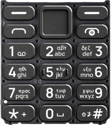 HMD Tastatura Greceasca HMD 110 / Nokia 110 4G (2024), Neagra, Service Pack SP20Z14Z1451S