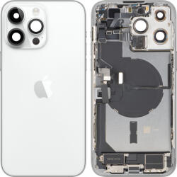 Apple Capac Baterie Apple iPhone 14 Pro Max, Cu Carcasa Mijloc, Full Parts, Argintiu, Swap