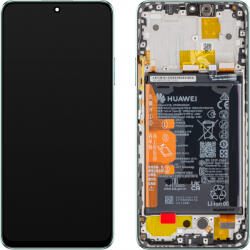 Huawei Display cu Touchscreen Huawei nova Y90, cu Rama si Acumulator, Verde (Emerald Green), Service Pack 02355ARG