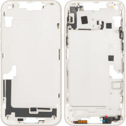 Apple Carcasa Mijloc Apple iPhone 14 Plus, Alba (Starlight), Swap