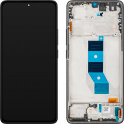 Xiaomi Display cu Touchscreen Xiaomi Redmi Note 14 5G, cu Rama, Negru (Midnight Black), Service Pack 56002000O1700