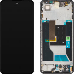 Realme Display cu Touchscreen Realme 14T, cu Rama, Negru (Obsidian Black), Service Pack 621029000502
