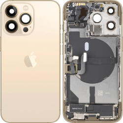 Apple Capac Baterie Apple iPhone 13 Pro, Cu Carcasa Mijloc, Full Parts, Auriu, Swap