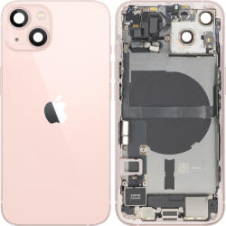 Apple Capac Baterie Apple iPhone 13, Cu Carcasa Mijloc, Full Parts, Roz, Swap Premium