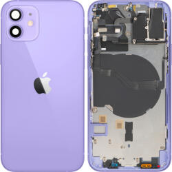 Apple Capac Baterie Apple iPhone 12, Cu Carcasa Mijloc, Mov, Swap