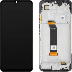 Xiaomi Display cu Touchscreen Xiaomi Poco M5 / M4 5G / Redmi 10 5G, cu Rama, Negru, Service Pack 560005L19P00